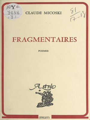 cover image of Fragmentaires